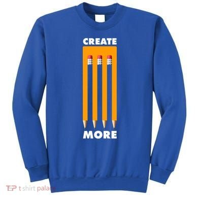 Create More Optical Illusion Pencils Sweatshirt