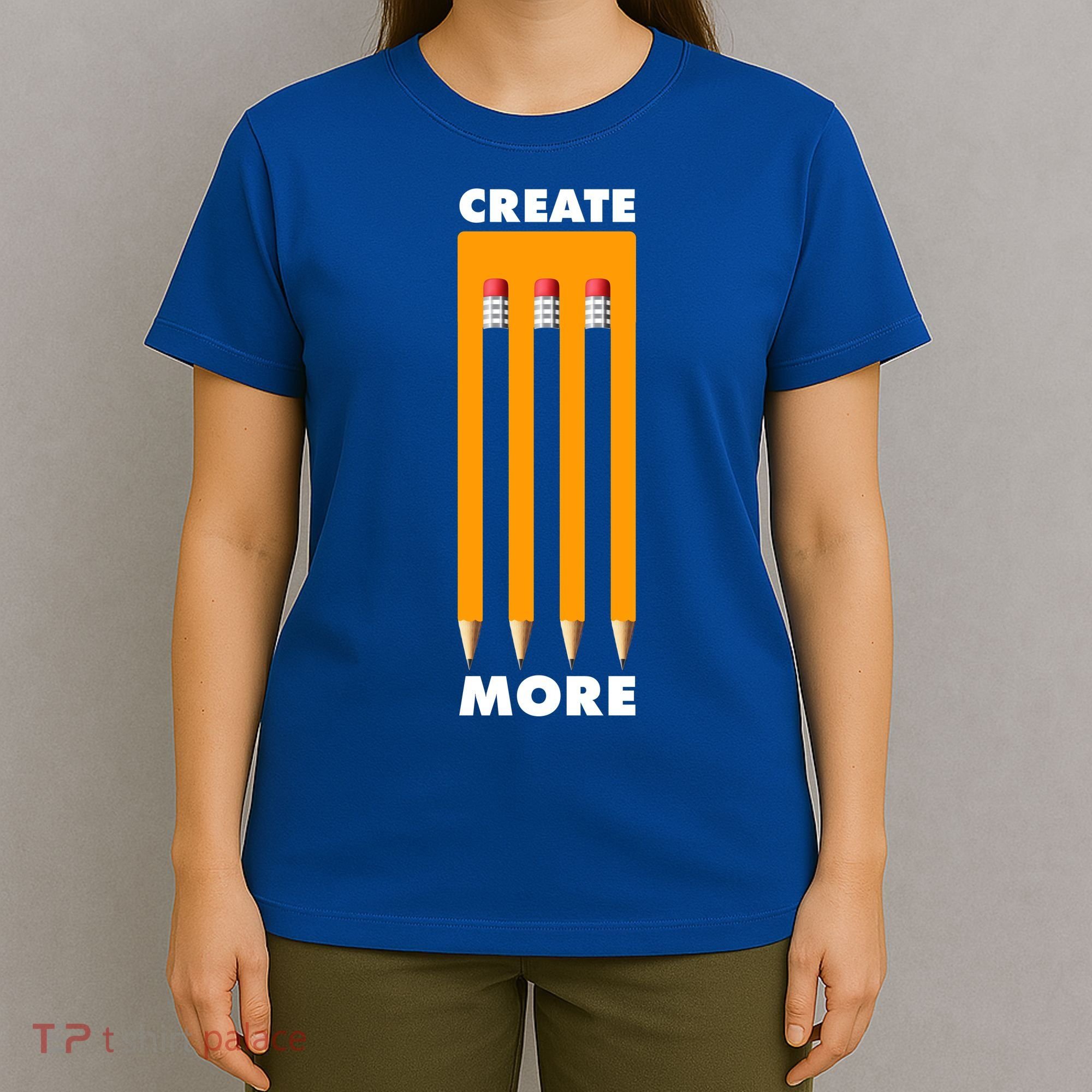 Create More Optical Illusion Pencils T-Shirt