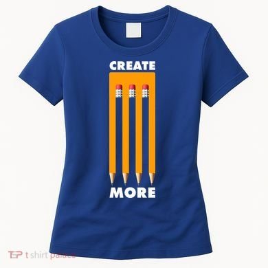 Create More Optical Illusion Pencils Women's T-Shirt