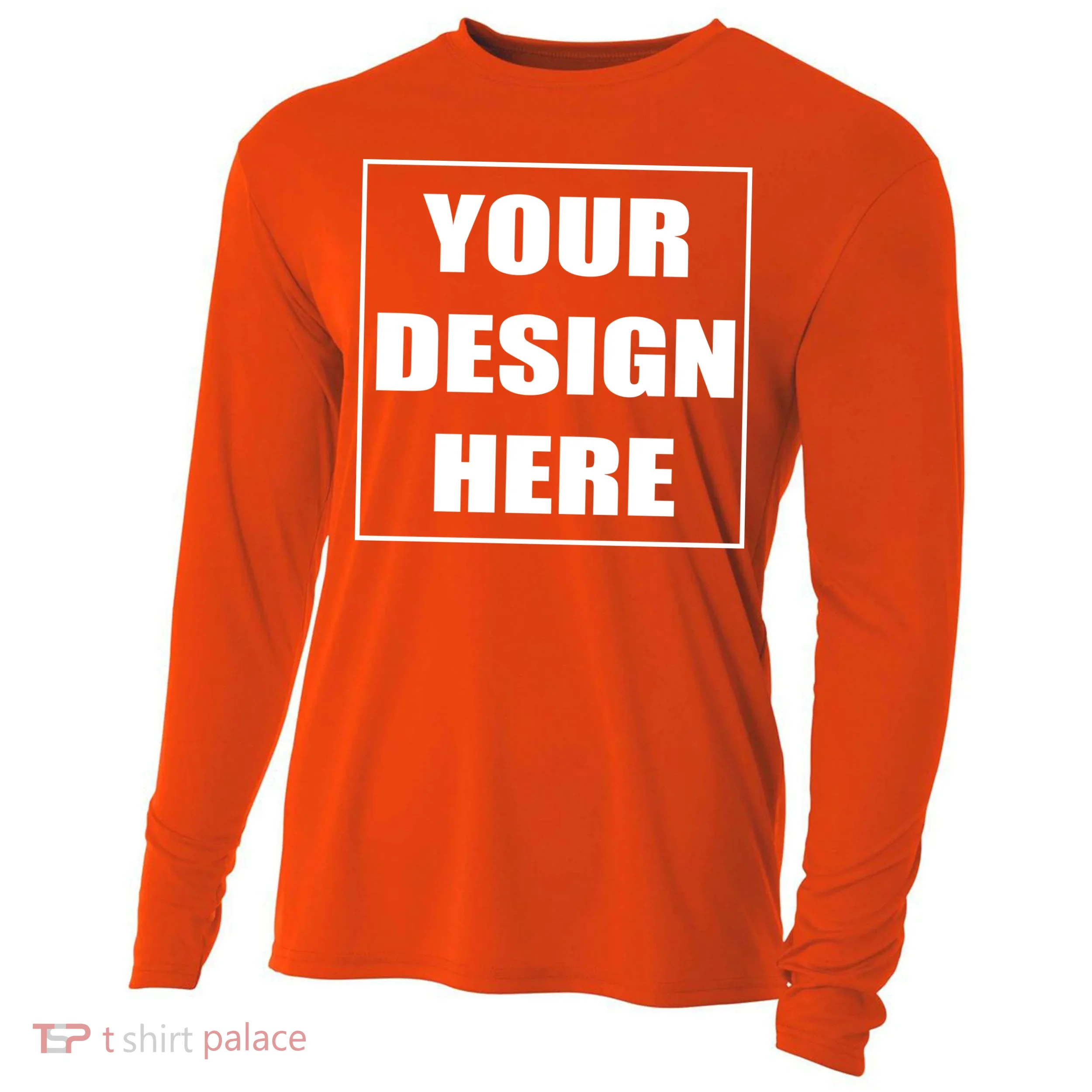 Create your own custom Cooling Performance Long Sleeve Crew at TShirtPalace