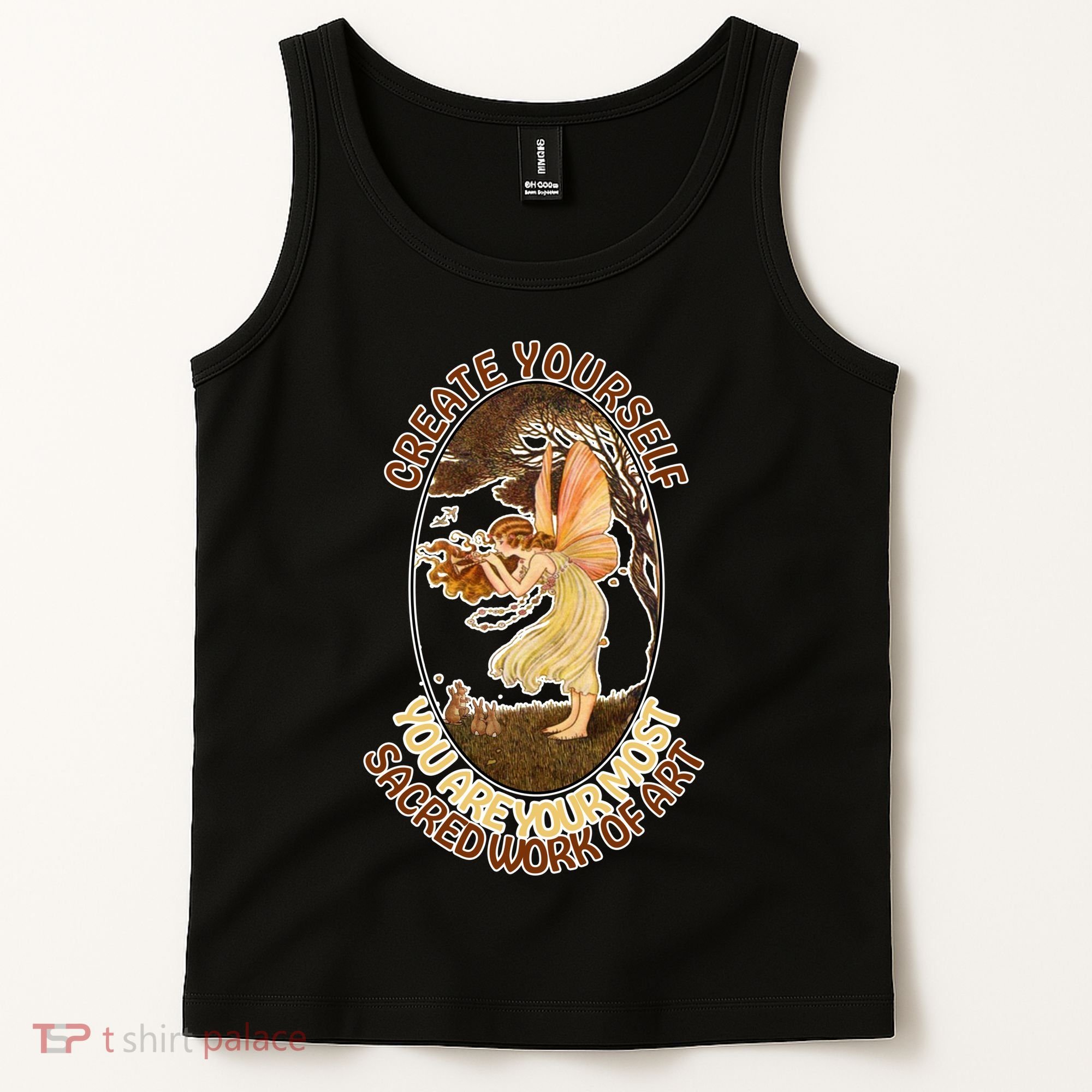 Create Yourself You Are Your Most Sacred Work Of Art  Tank Top