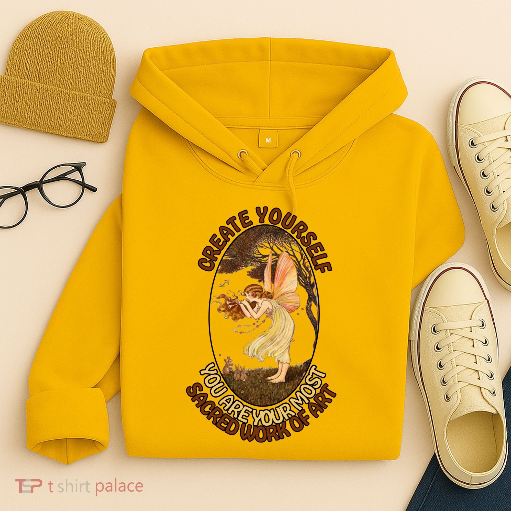 Create Yourself You Are Your Most Sacred Work Of Art  Hoodie