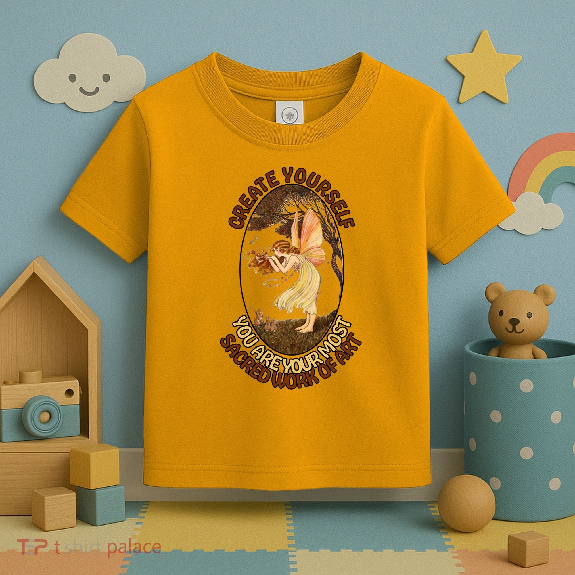 Create Yourself You Are Your Most Sacred Work Of Art  Toddler T-Shirt