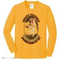 Create Yourself You Are Your Most Sacred Work Of Art  Kids Long Sleeve Shirt thumb 0