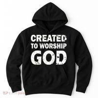 Created To Worship God Hoodie thumb 0