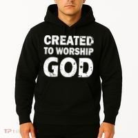 Created To Worship God Hoodie thumb 2