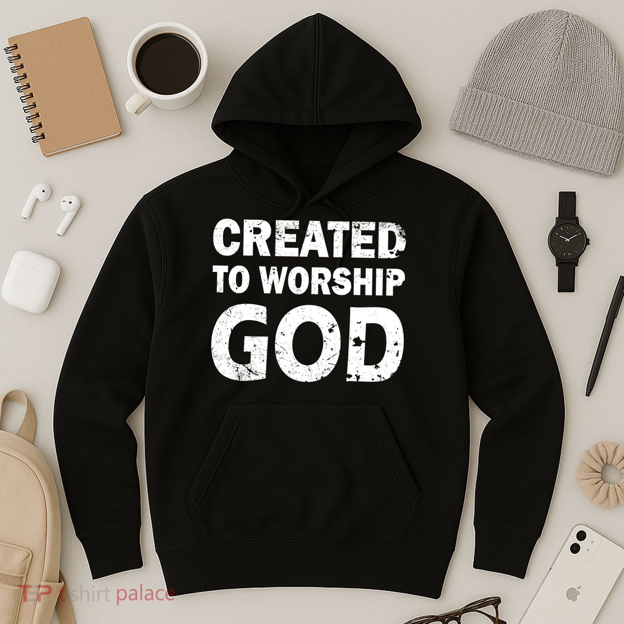 Created To Worship God Hoodie