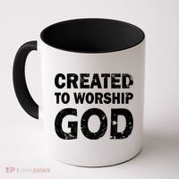 Created To Worship God Coffee Mug thumb 0
