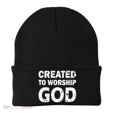 Created To Worship God Beanie