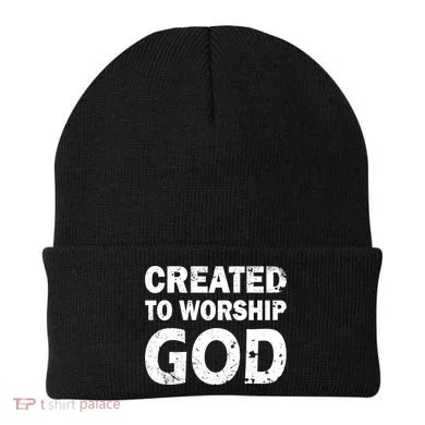 Created To Worship God Beanie