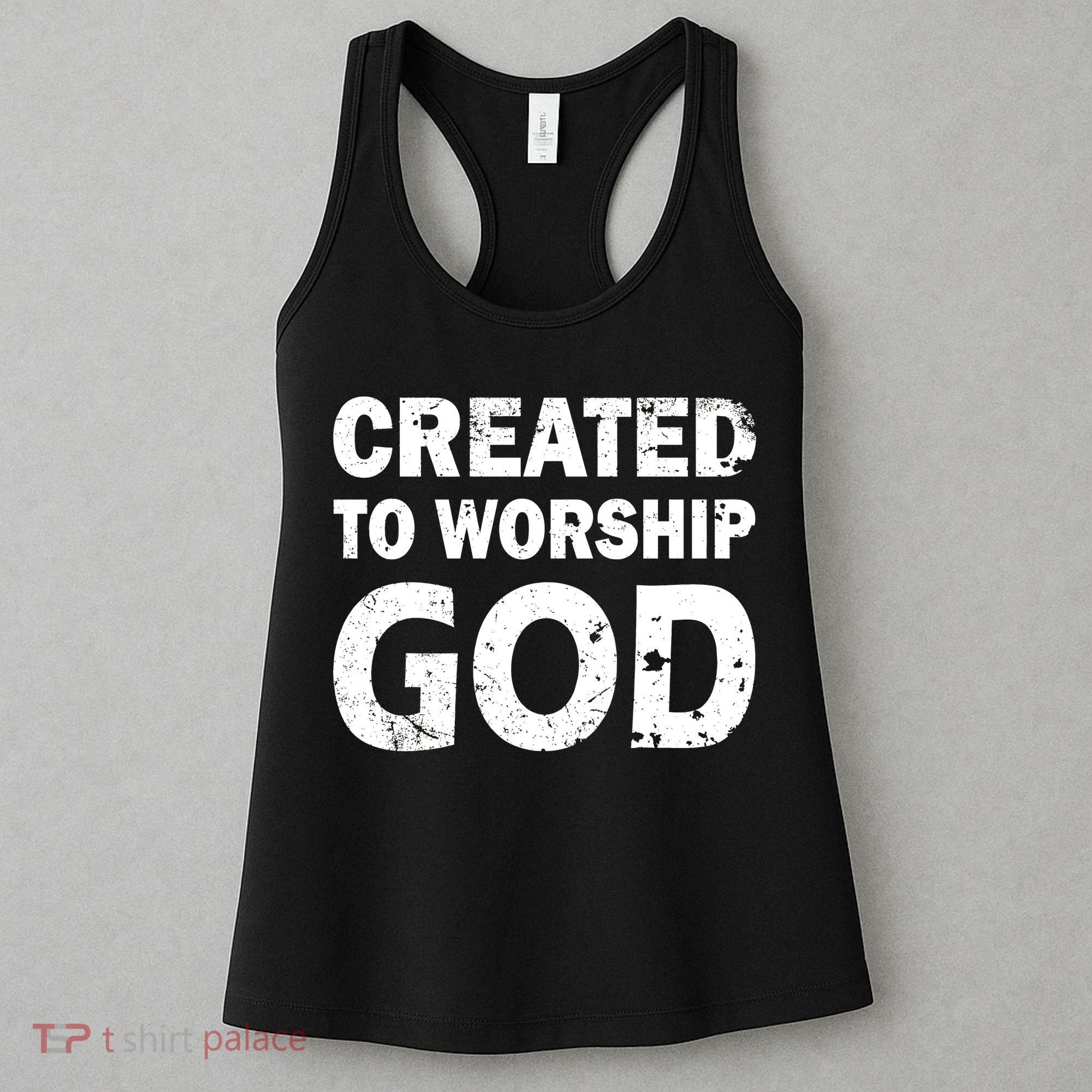 Created To Worship God Women's Tank Top