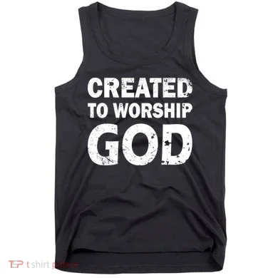 Created To Worship God Tank Top