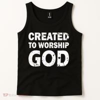 Created To Worship God Tank Top thumb 2
