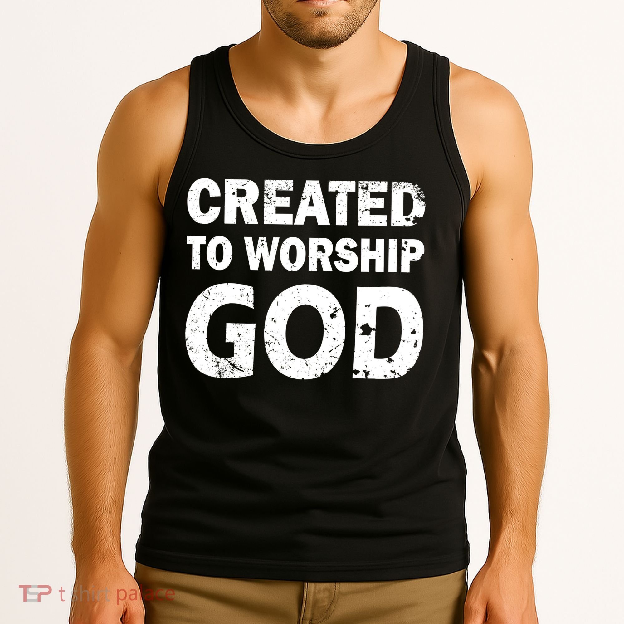 Created To Worship God Tank Top