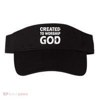 Created To Worship God Visor thumb 0