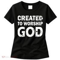 Created To Worship God Women's T-Shirt thumb 0