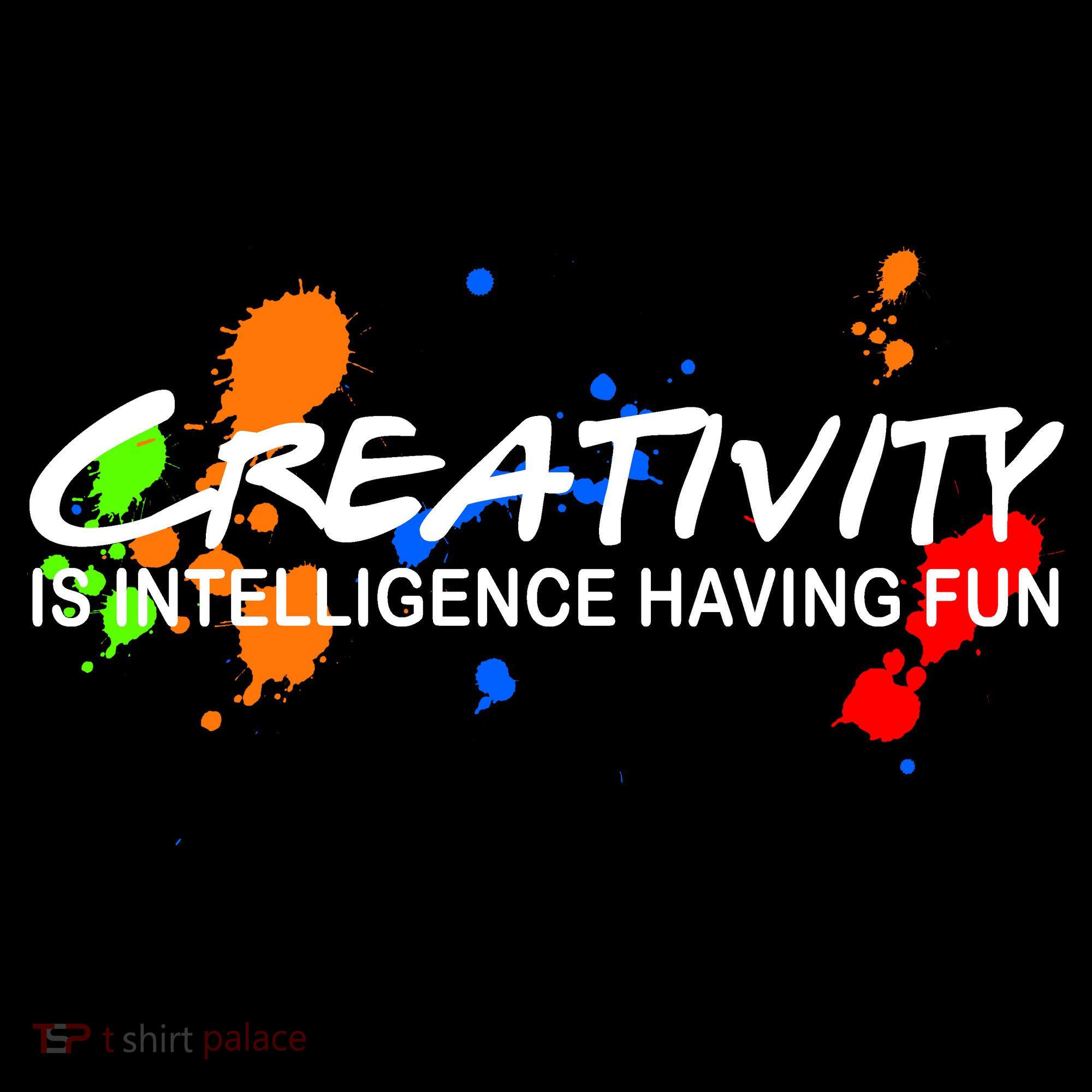 Creativity Is Intelligence Having Fun Hoodie