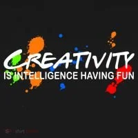 Creativity Is Intelligence Having Fun Sweatshirt thumb 3