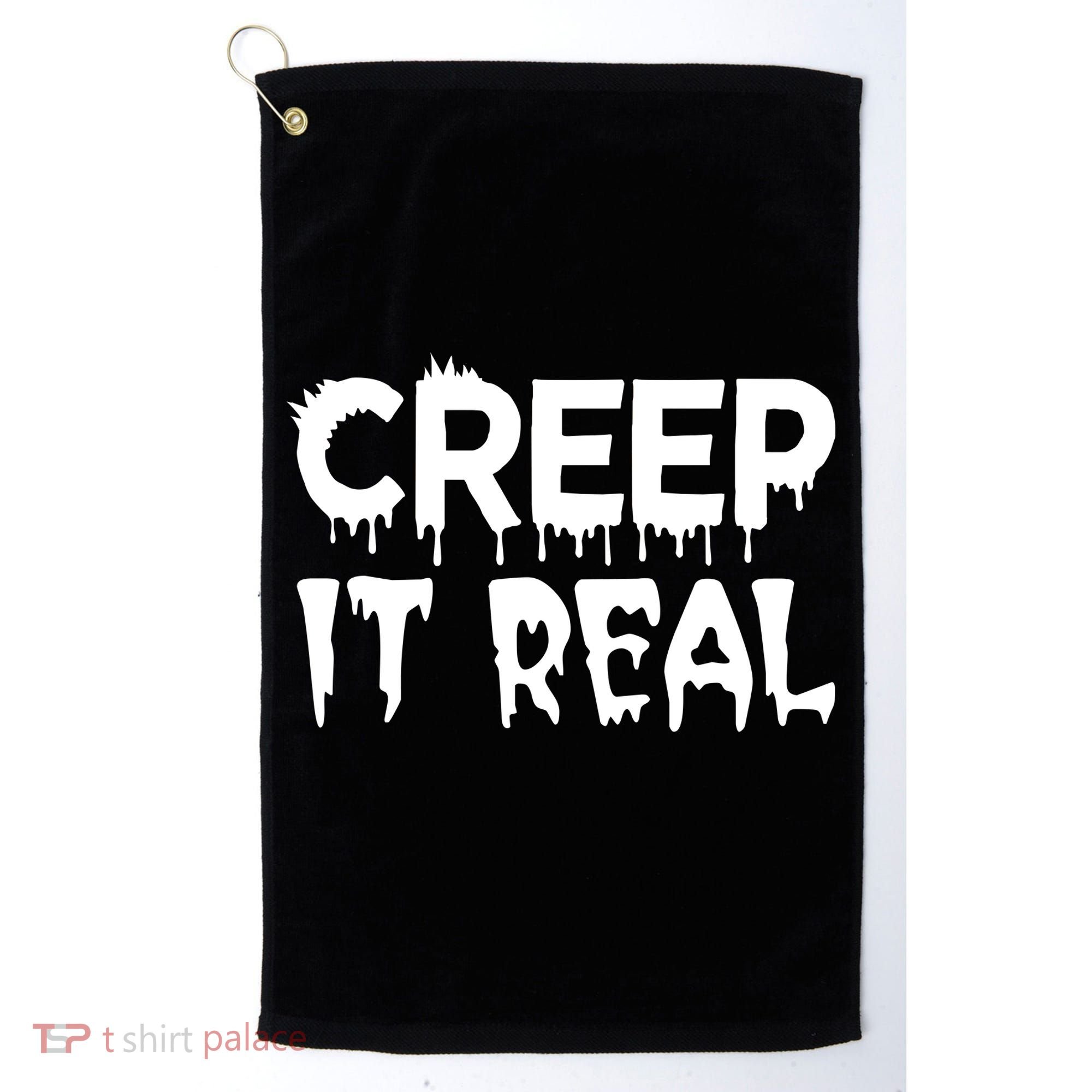 Creep It Real Golf Towel