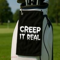 Creep It Real Golf Towel thumb 2