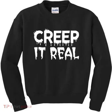 Creep It Real Kids Sweatshirt