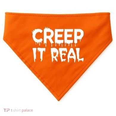 Creep It Real USA-Made Doggie Bandana