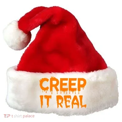Creep It Real Santa Hat
