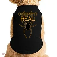 Creepin It Real Spider Doggie Tank thumb 0
