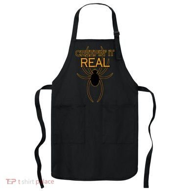 Creepin It Real Spider Apron