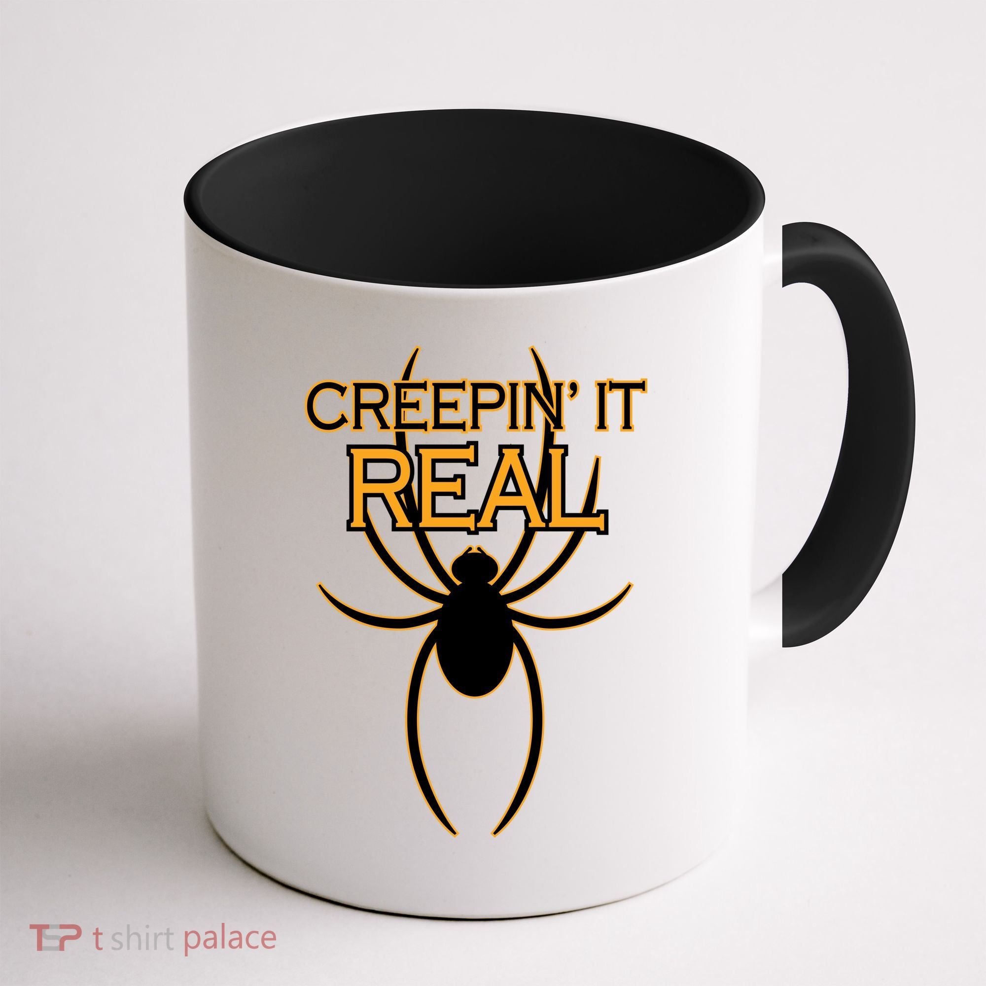 Creepin It Real Spider Coffee Mug