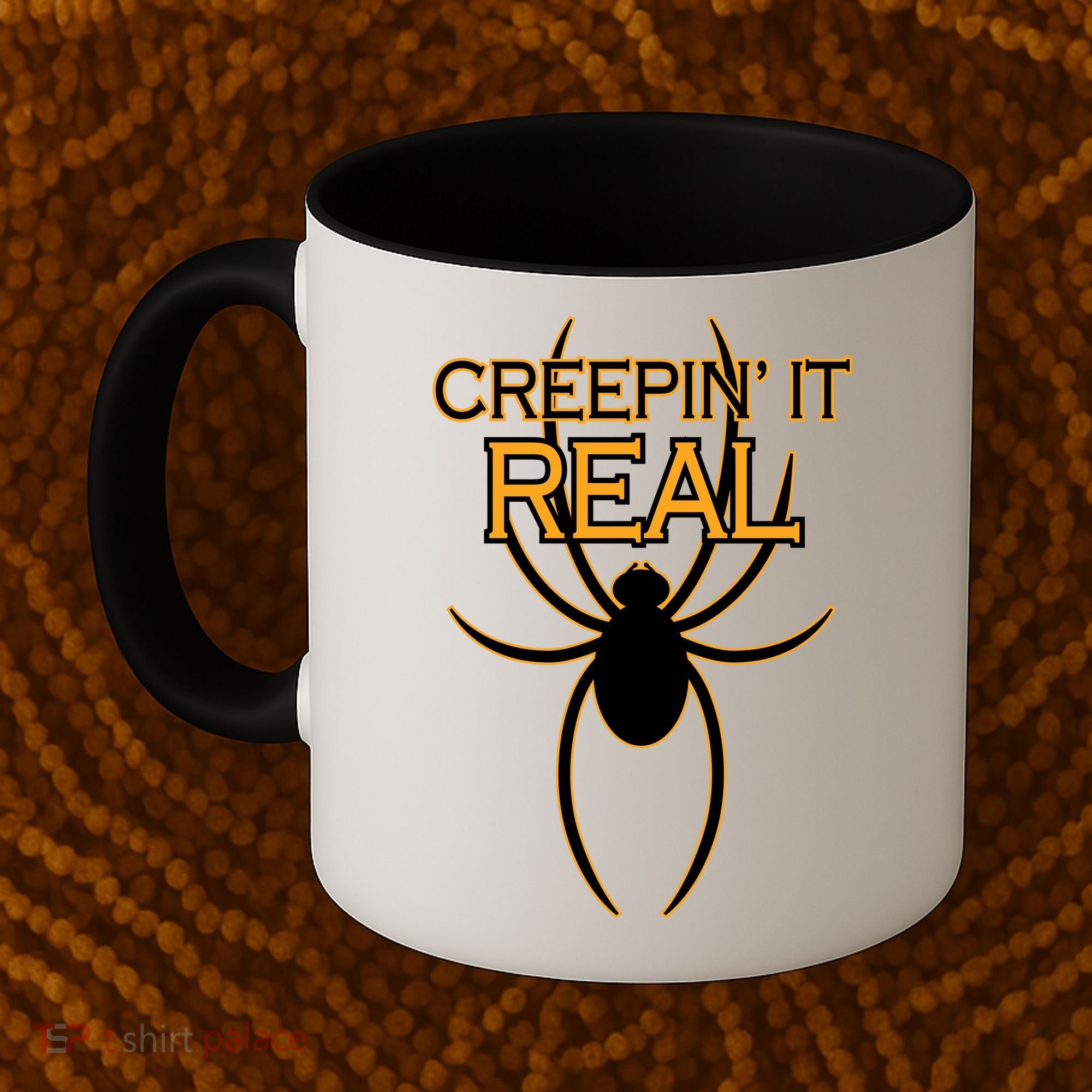 Creepin It Real Spider Coffee Mug