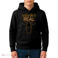 Creepin It Real Spider Kids Hoodie thumb 4