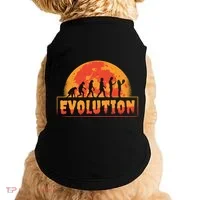 Creepy Evolution Halloween Doggie Tank thumb 0