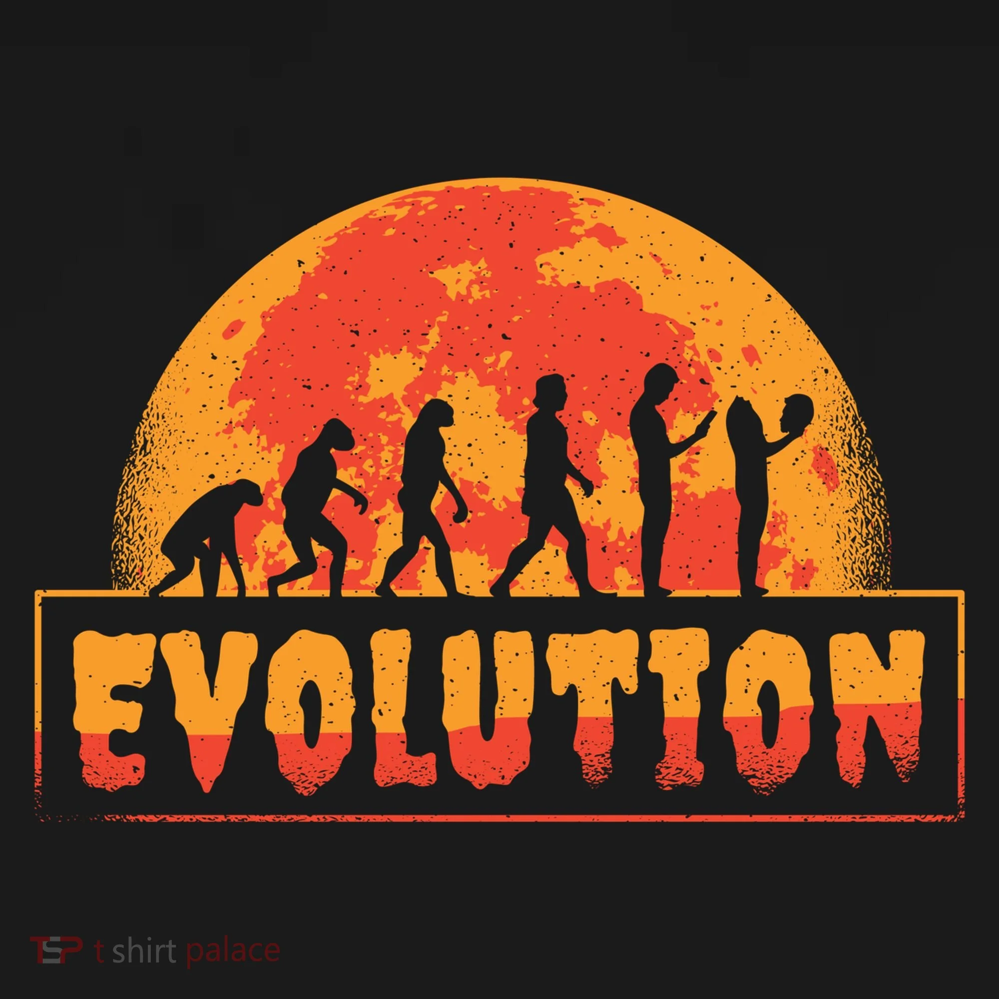 Creepy Evolution Halloween Doggie Tank