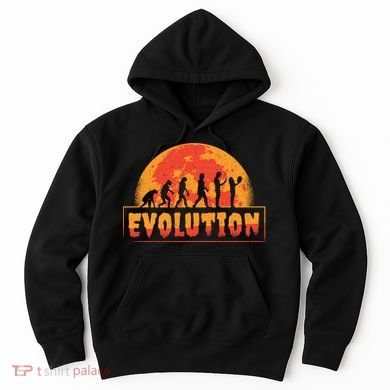 Creepy Evolution Halloween Hoodie
