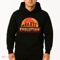 Creepy Evolution Halloween Hoodie thumb 2