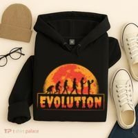 Creepy Evolution Halloween Hoodie thumb 4