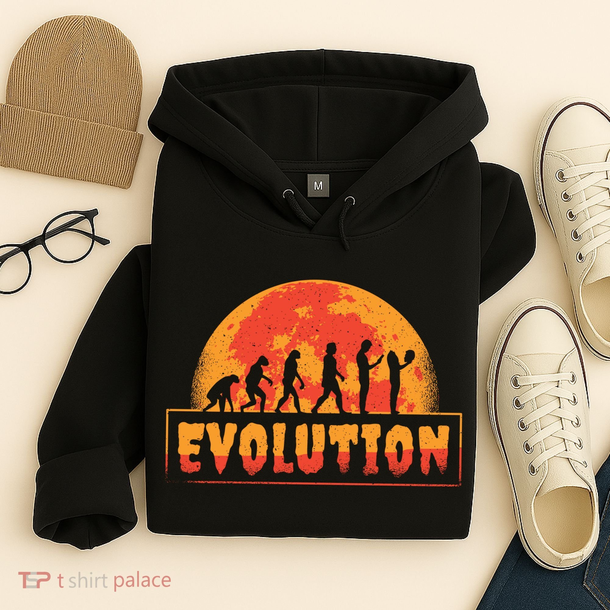Creepy Evolution Halloween Hoodie