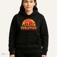 Creepy Evolution Halloween Hoodie thumb 5
