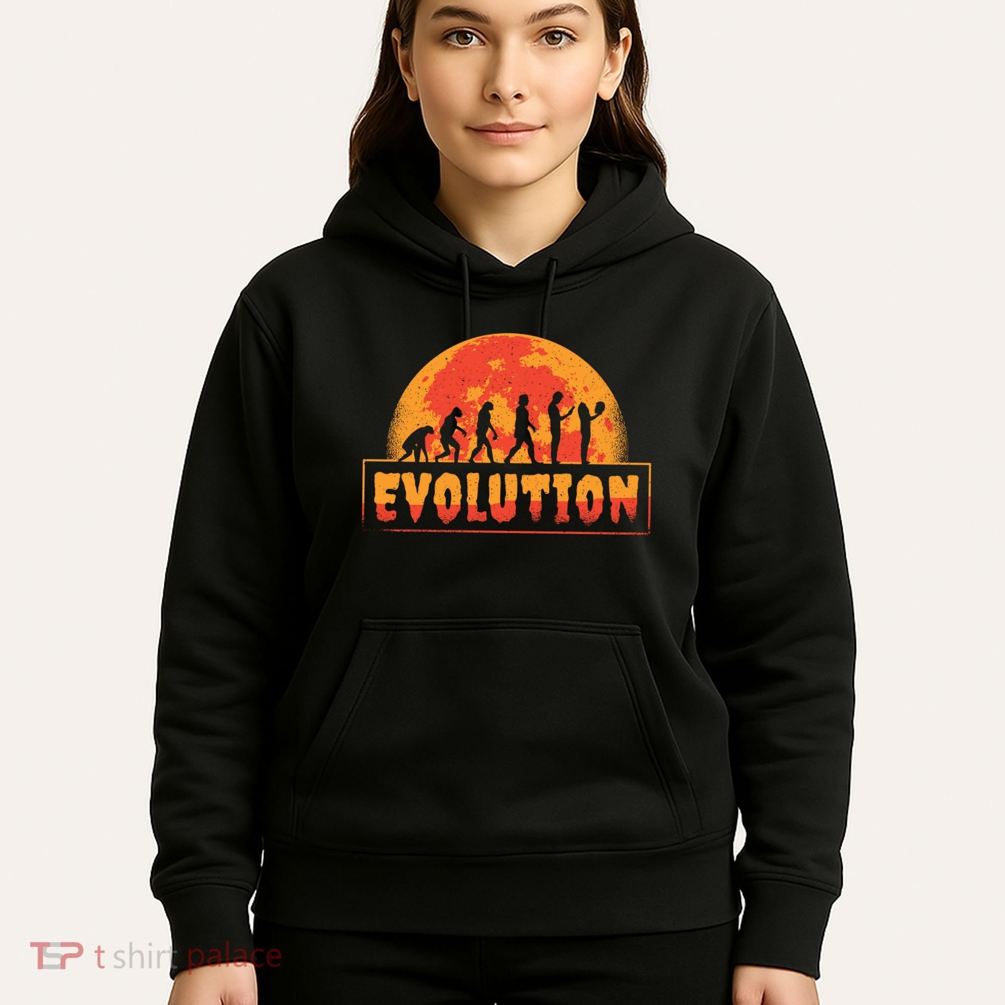 Creepy Evolution Halloween Hoodie