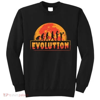 Creepy Evolution Halloween Sweatshirt