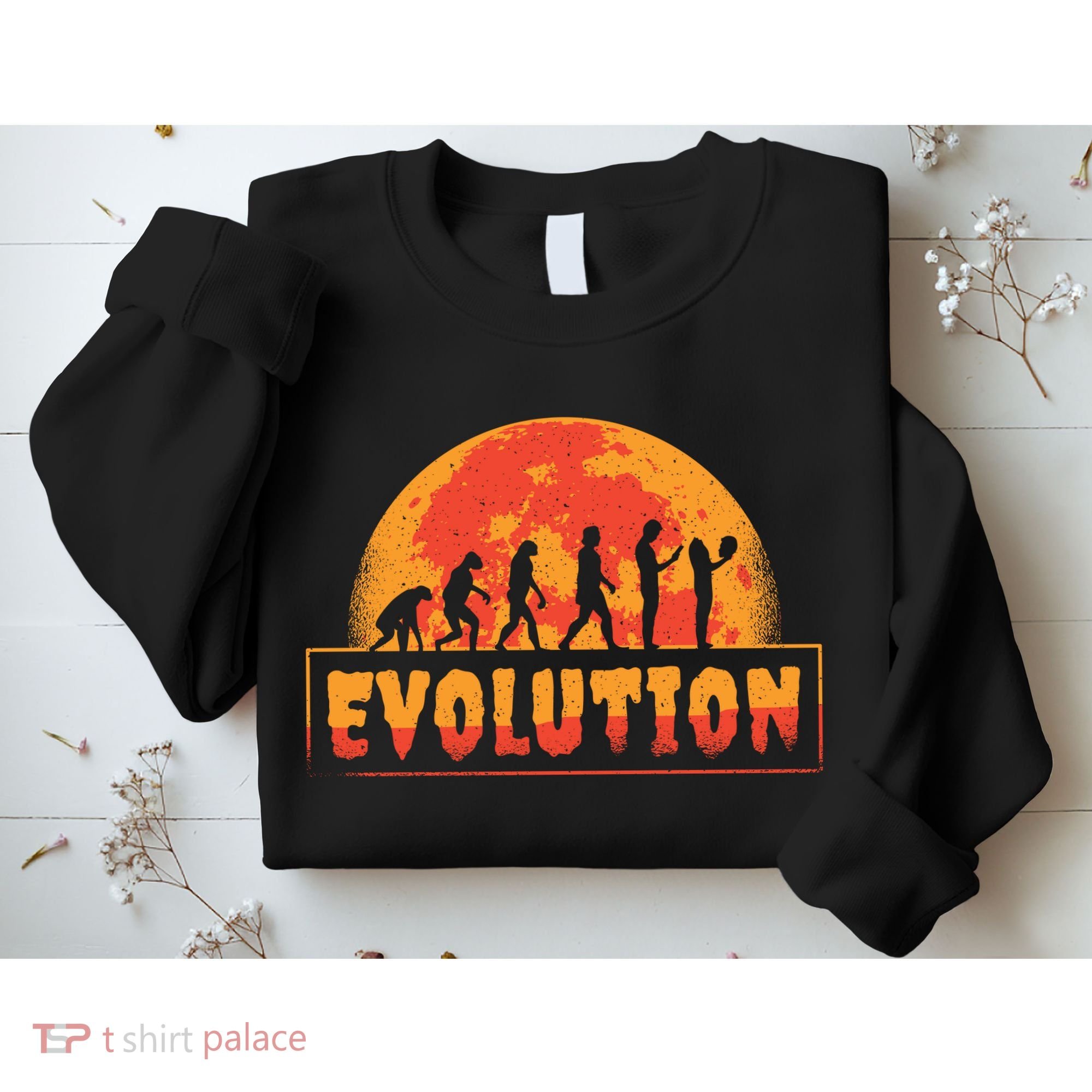 Creepy Evolution Halloween Sweatshirt
