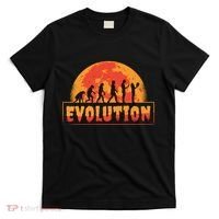 Creepy Evolution Halloween T-Shirt thumb 0