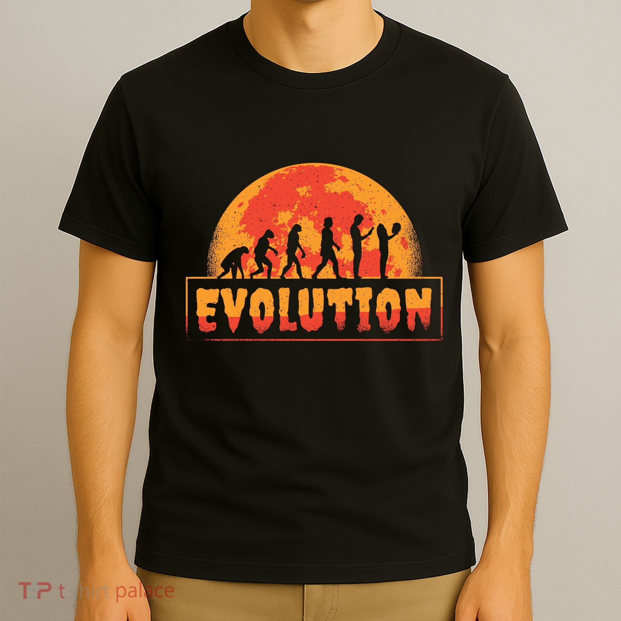 Creepy Evolution Halloween T-Shirt