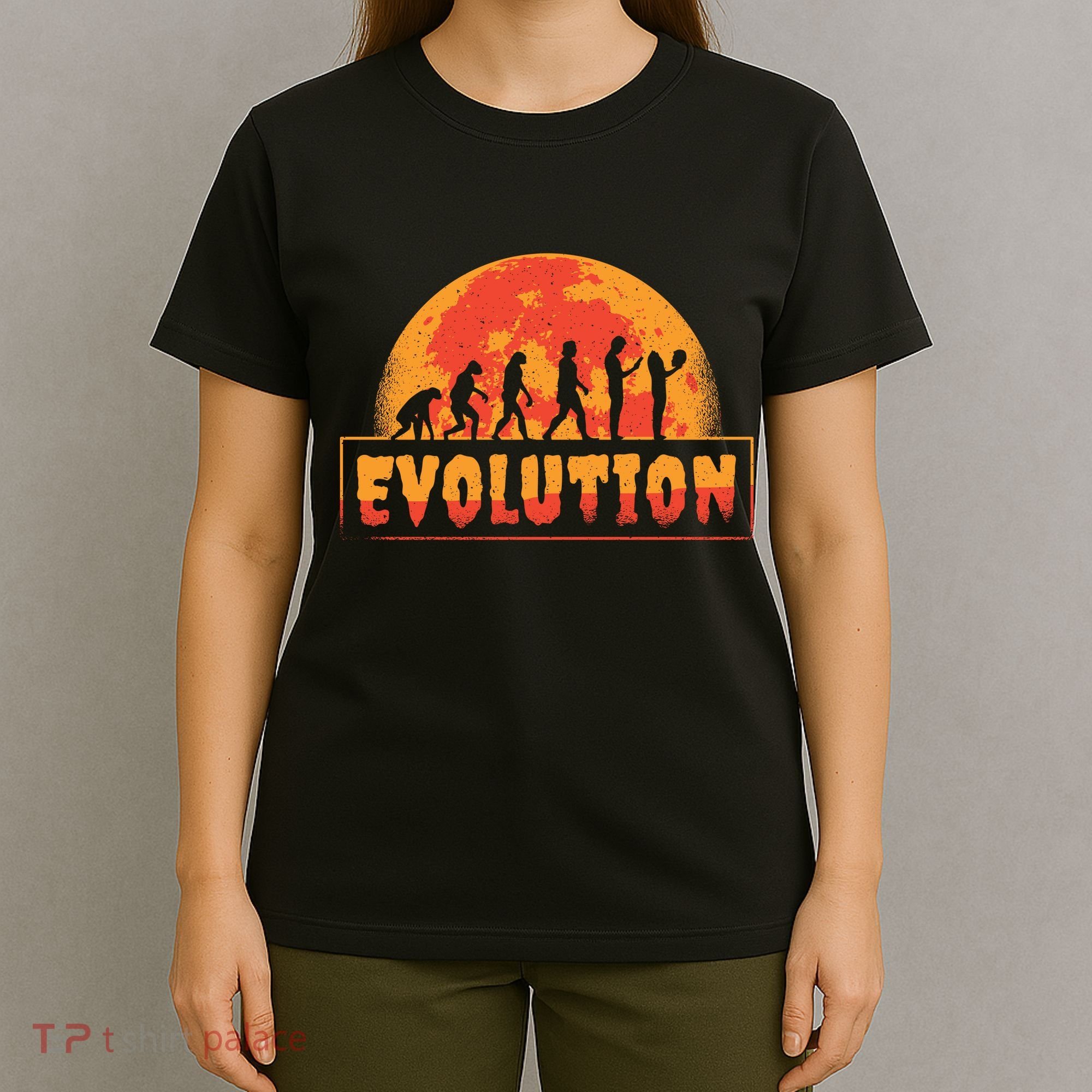 Creepy Evolution Halloween T-Shirt