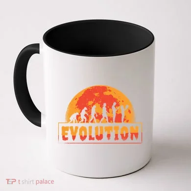 Creepy Evolution Halloween Coffee Mug