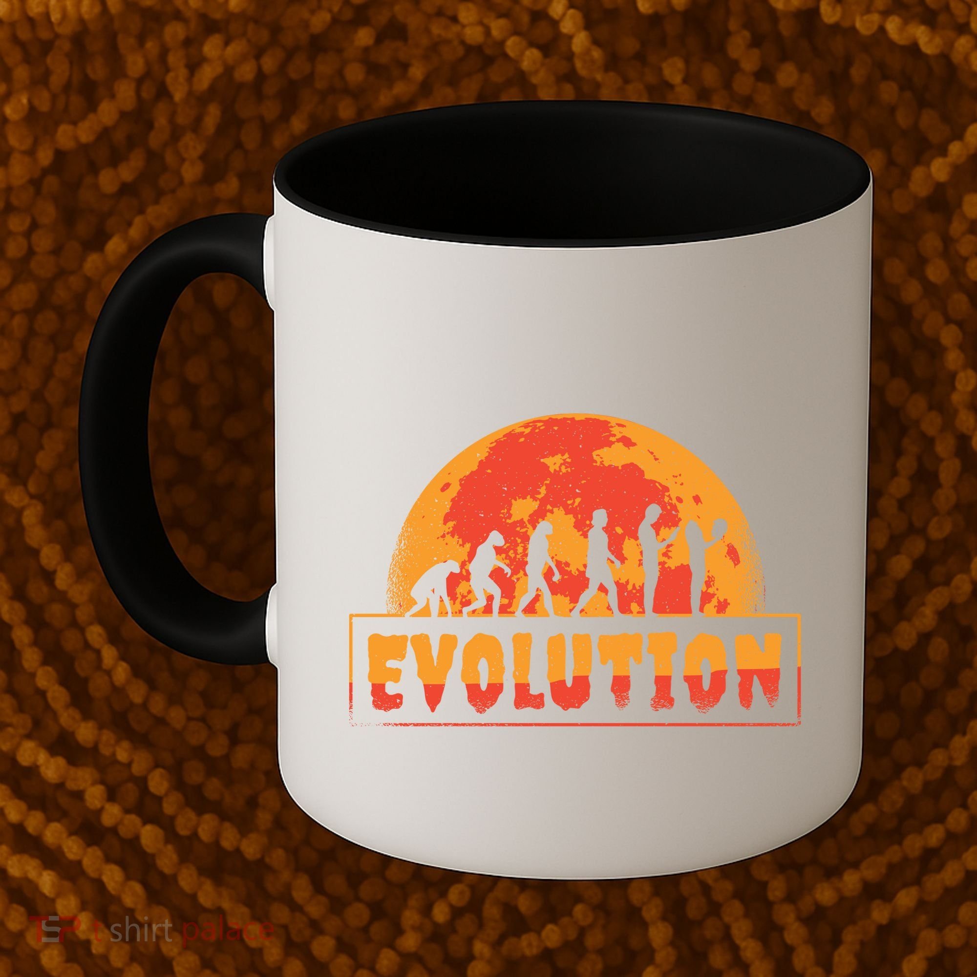 Creepy Evolution Halloween Coffee Mug