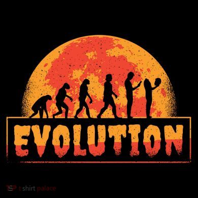 Creepy Evolution Halloween Ladies PosiCharge Competitor Racerback Tank