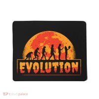 Creepy Evolution Halloween Mousepad thumb 0