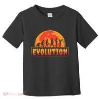 Creepy Evolution Halloween Toddler T-Shirt thumb 0